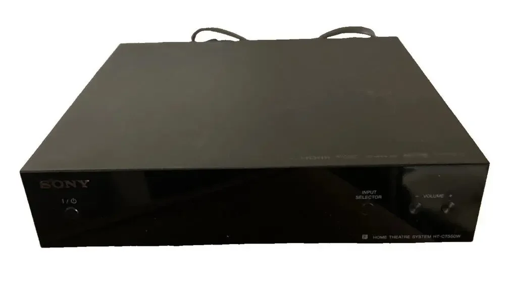 Sony Home Theater System HT-CT550W W/ Wireless Transceiver Card EZW-RT50 Tested!